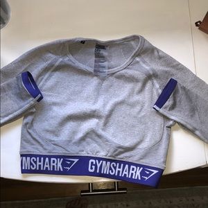 Gymshark long sleeve crop top flex